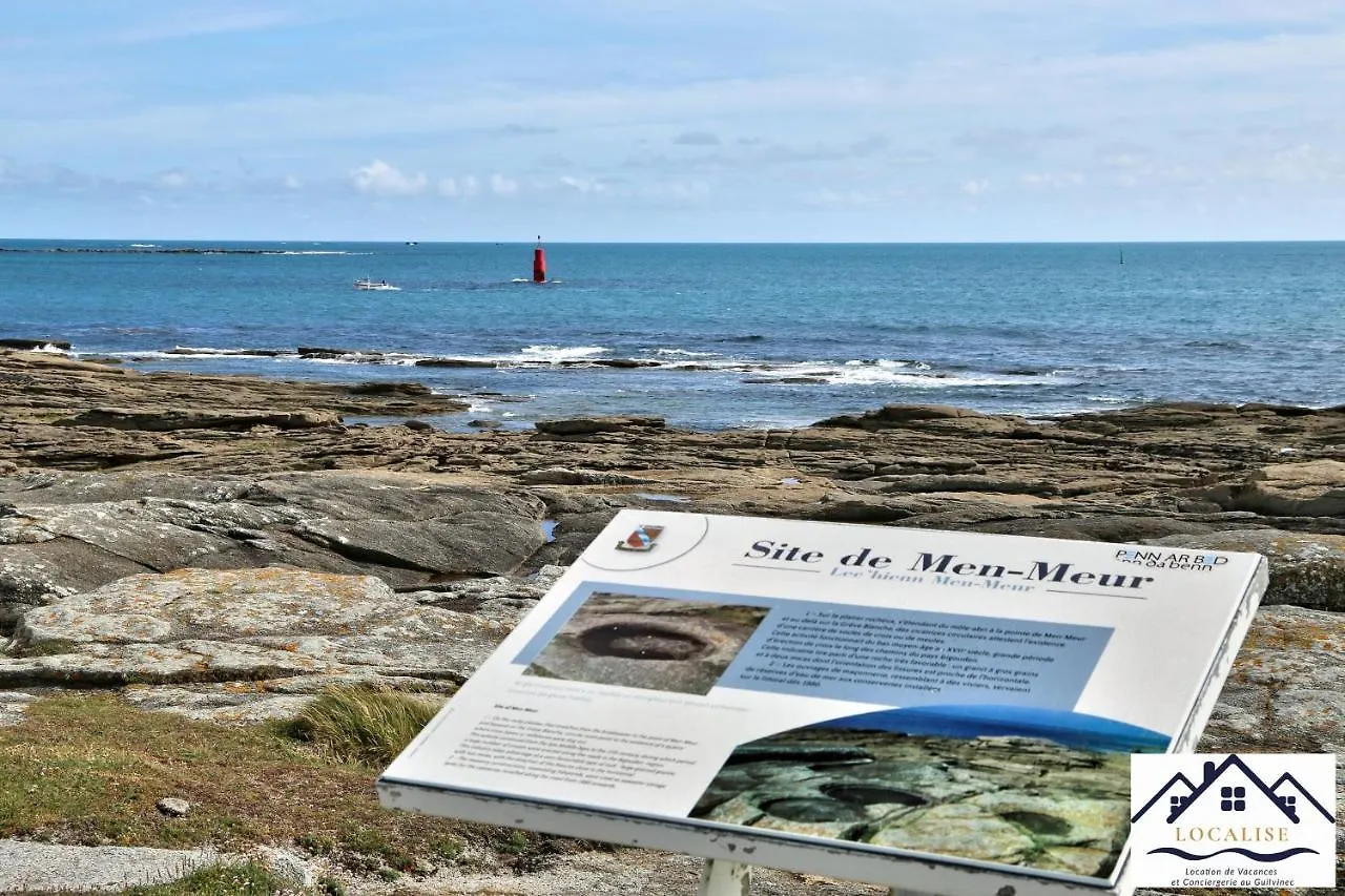 Dom wakacyjny Localise - M12 - La Petite Ty Marjan - Maison Familiale Avec Jardin - A Quelques Pas Des Plages Et Du Centre - Animaux Admis - Wifi Inclus - Draps Inclus Guilvinec Francja