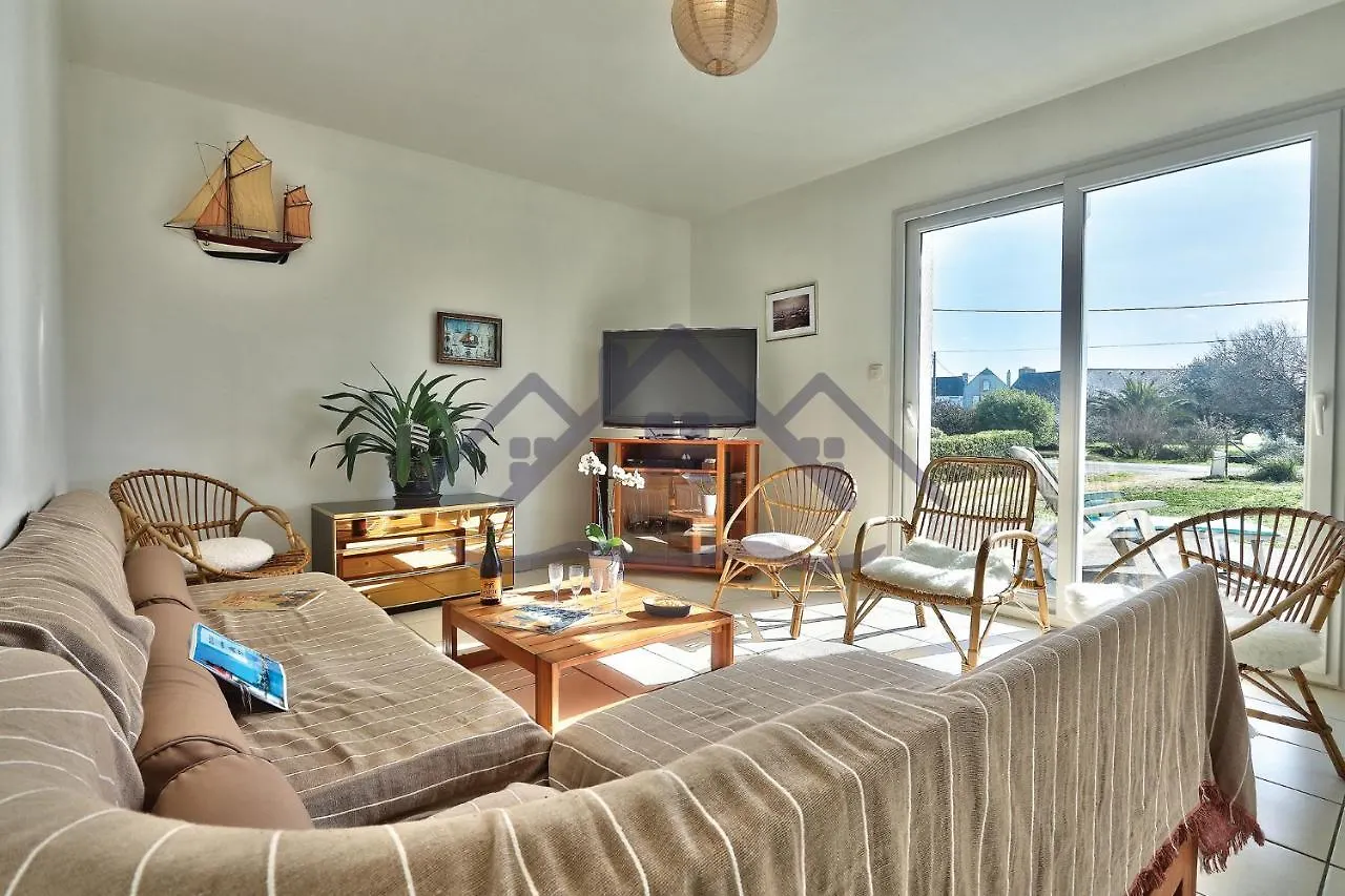 Dom wakacyjny Localise - M12 - La Petite Ty Marjan - Maison Familiale Avec Jardin - A Quelques Pas Des Plages Et Du Centre - Animaux Admis - Wifi Inclus - Draps Inclus Guilvinec