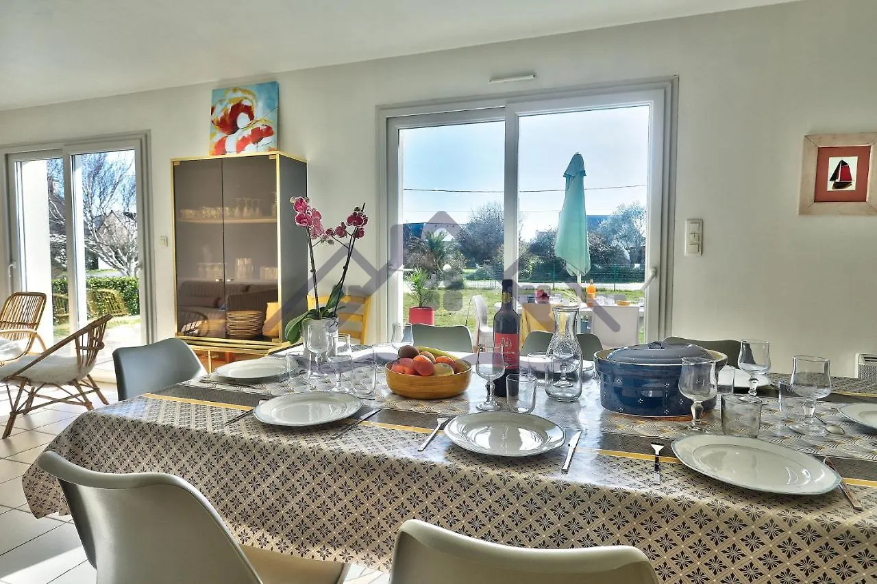 Localise - M12 - La Petite Ty Marjan - Maison Familiale Avec Jardin - A Quelques Pas Des Plages Et Du Centre - Animaux Admis - Wifi Inclus - Draps Inclus 勒古拉威尼克 0*,
